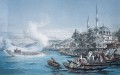 Istanbul Boote Amadeo Preziosi Neoklassizismus Romantik Araber